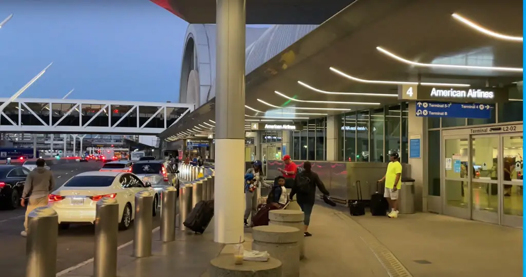 Terminals And Levels LA Airport NON Official   Terminal 4 